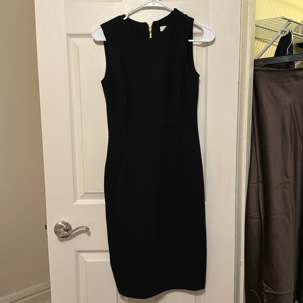 NWT Calvin Klein crepe sheath dress